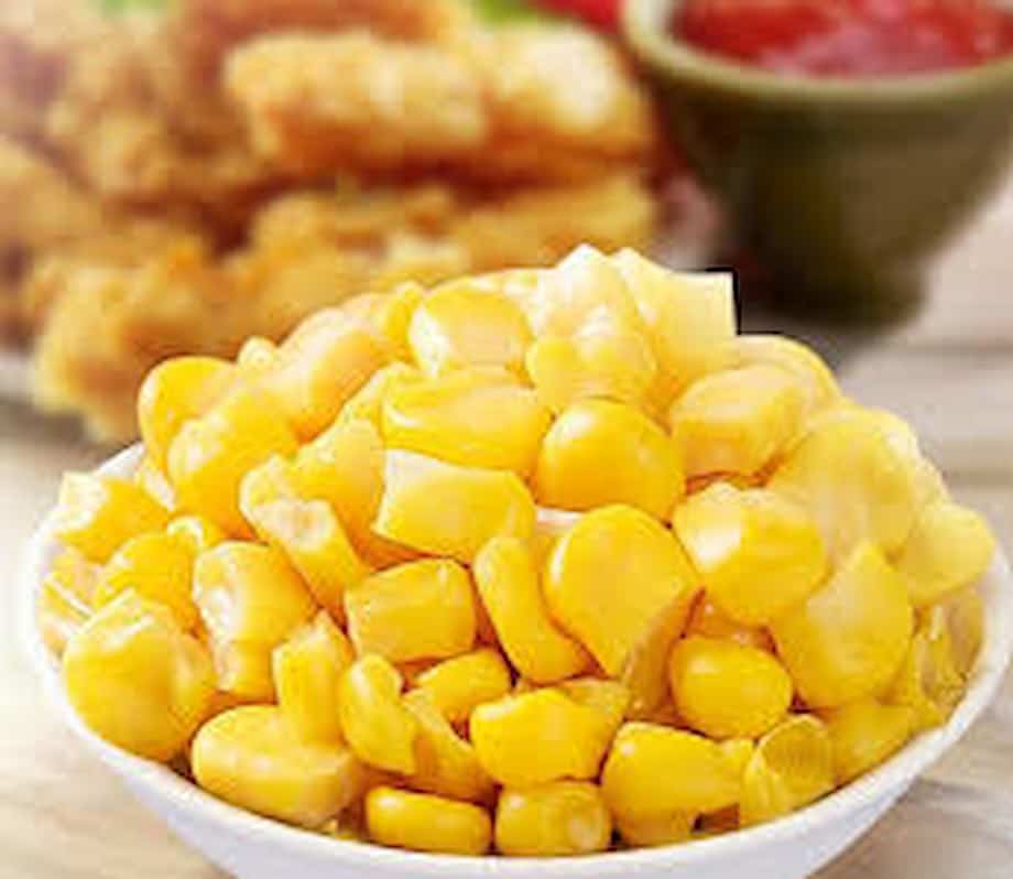 کنسرو ذرت مخلوط با طعم ویژه و ترکیب اشتها آور